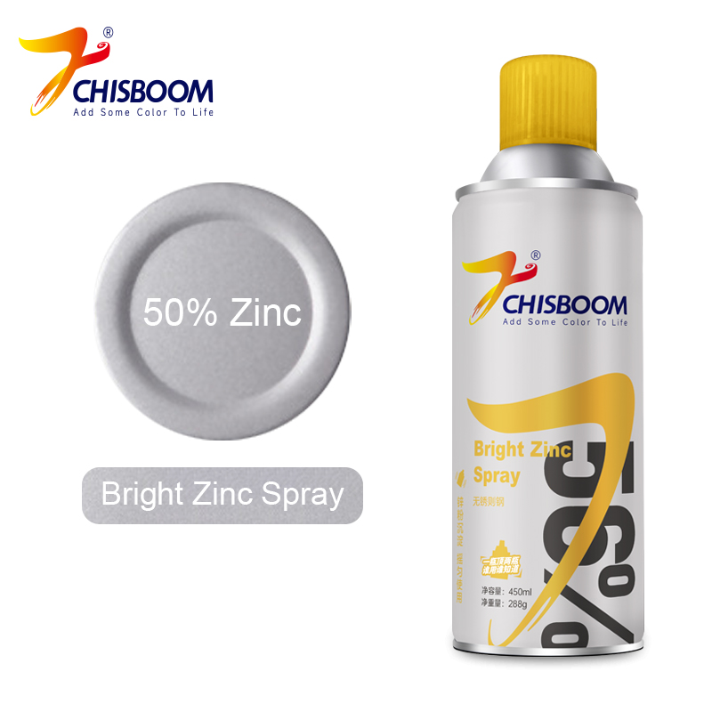 Spray de zinc brillante /plateado Zinc 3 en 1
